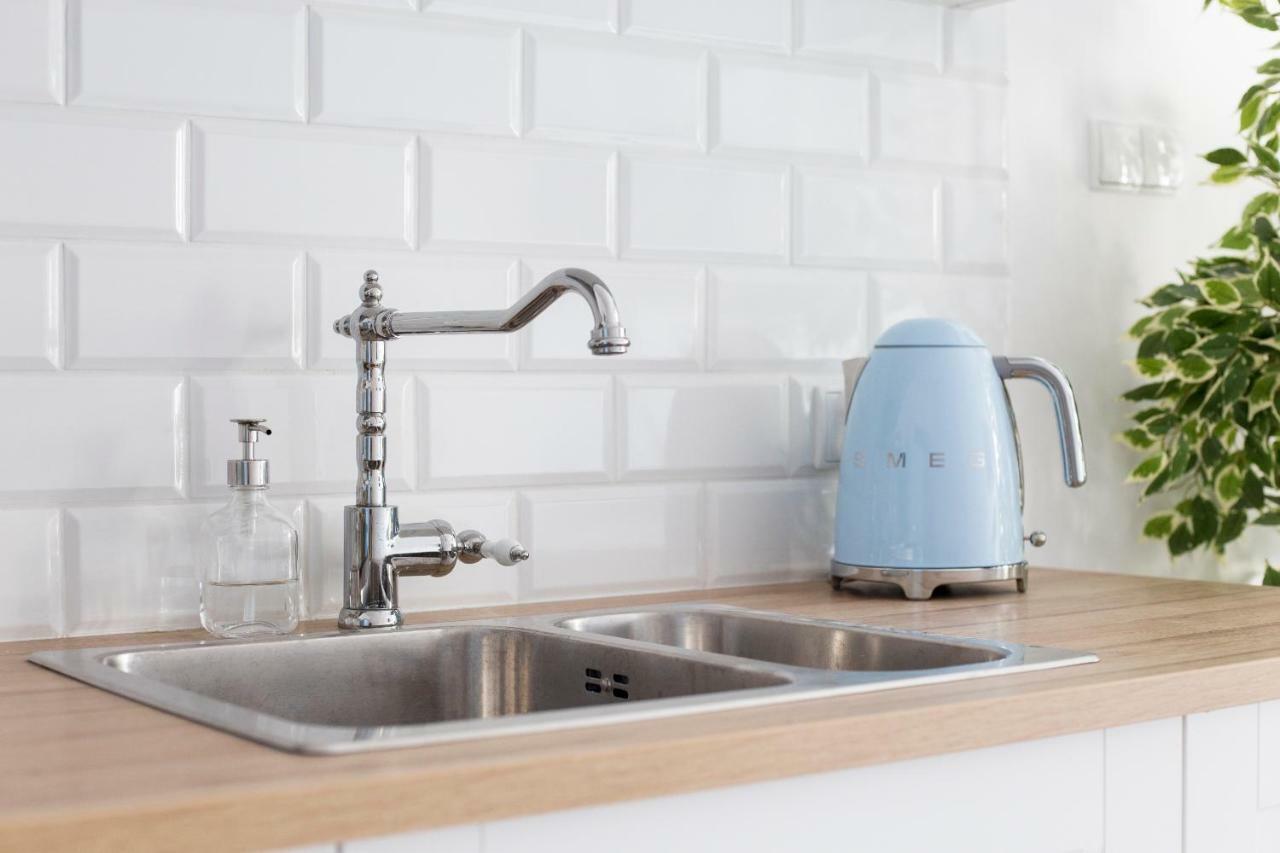 Apartament Blekitny | Chill And The City Apartments กดัญสก์ ภายนอก รูปภาพ